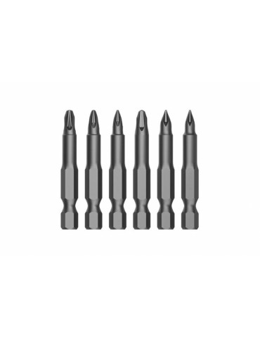 JAKEMY 6in1 H6.3 Anti-Slip Long Screwdriver Bits