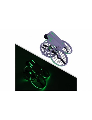 Naktį šviečiantis lipdukas DJI Flip (žalias)