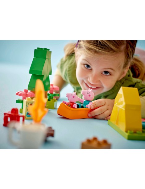 LEGO DUPLO - Peppa Pig - Stovyklavimas