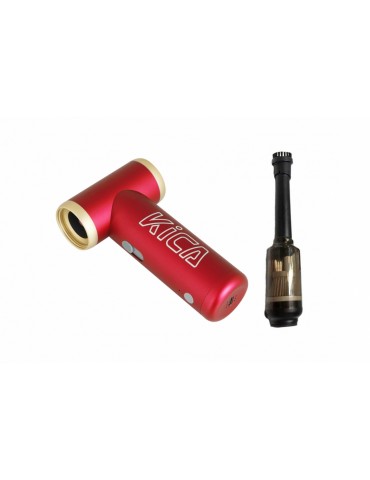 KiCA Jet oro pūstuvas 2 + vakuuminis priedas (raudonas)