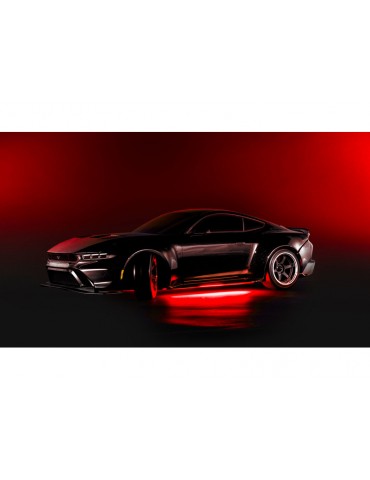 Traxxas LED žibintų rinkinys, sukomplektuotas (tinka 4-Tec 2.0 arba Drift) (raudona)
