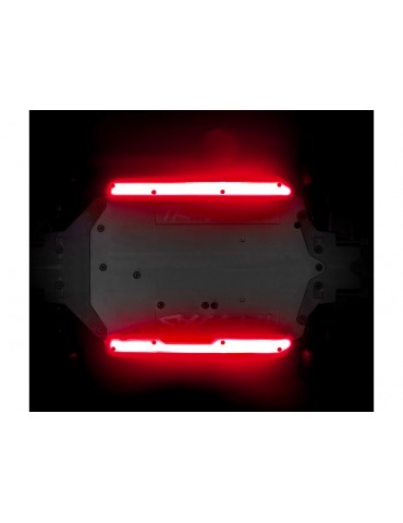 Traxxas LED žibintų rinkinys, sukomplektuotas (tinka 4-Tec 2.0 arba Drift) (raudona)