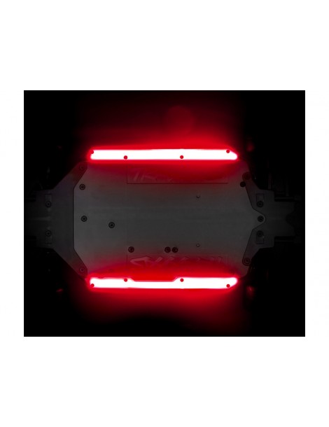 Traxxas LED žibintų rinkinys, sukomplektuotas (tinka 4-Tec 2.0 arba Drift) (raudona)