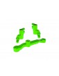 Traxxas Steering bellcranks, draglink, aluminum (green)