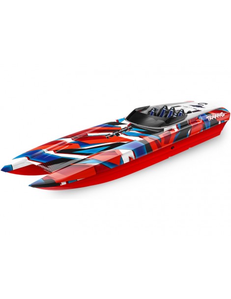 RC laivas Traxxas DCB M41 RTR red