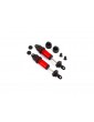 Traxxas Shocks, GT-Maxx, aluminum (red-anodized) (fully assembled w/o springs) (2)