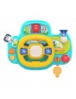 Interactive steering wheel for children (blue) Huanger HE0541
