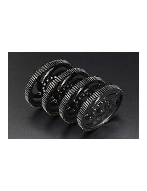 Yokomo SG-A4890A - Axon Spur Gear Precision 90T / 48P - Black