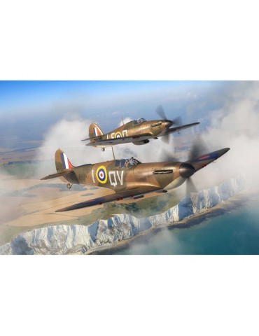 Revell Supermarine Spitfire Mk.Ia, Hawker Hurricane Mk.I (1:144)