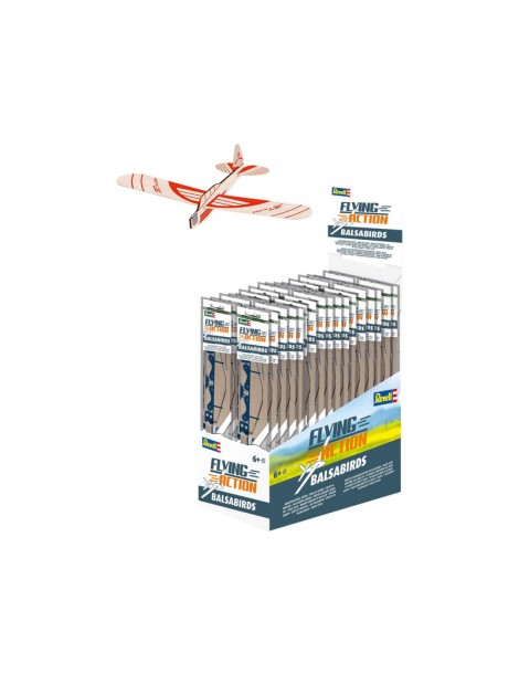 Revell Balsa Birds red