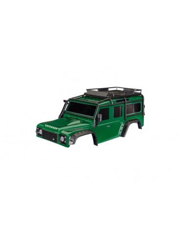 Traxxas Body, Land Rover Defender, complete (green)