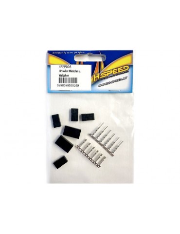 H-Speed servo connector SPM/JR (2 pairs)