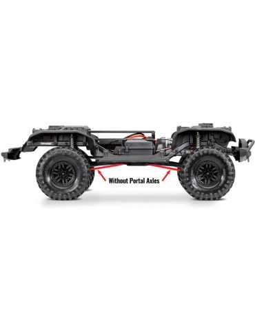 Traxxas TRX-4 1:10 rinkinys be kėbulo
