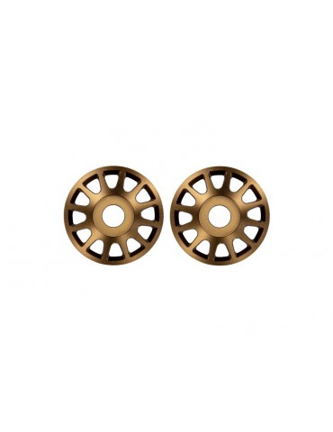 Traxxas ratų centrai, 'Method Race Wheels 703 Beadlock' (aliuminiai, anoduoti bronzos spalva) (2)