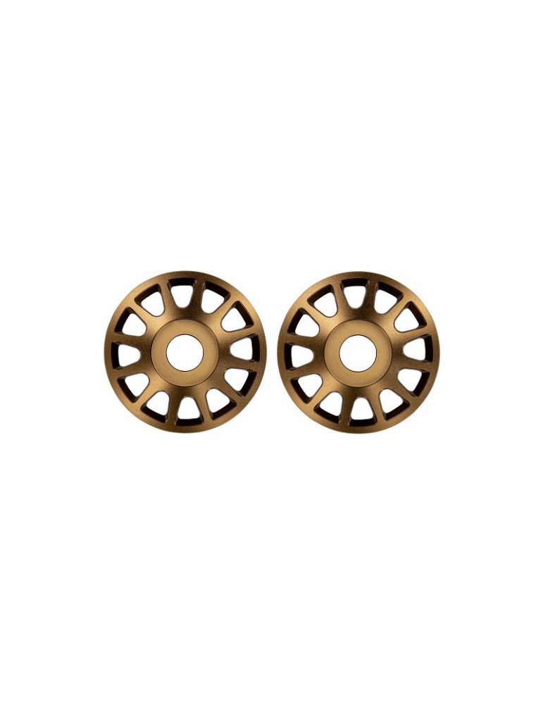 Traxxas ratų centrai, 'Method Race Wheels 703 Beadlock' (aliuminiai, anoduoti bronzos spalva) (2)