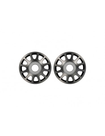 Traxxas ratų centrai, ‚Method Race Wheels 703 Beadlock‘ (aliuminiai, pilkai anoduoti) (2)