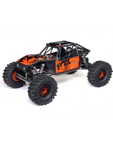 RC modelis Axial Capra 1.9 4WS 1/10 RTR oranžinis crawler