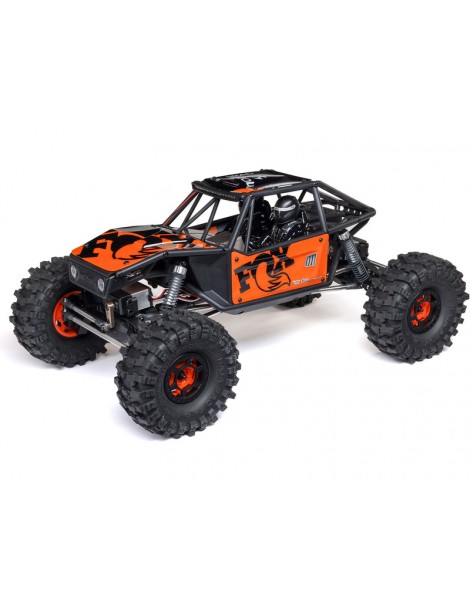 RC modelis Axial Capra 1.9 4WS 1/10 RTR oranžinis crawler