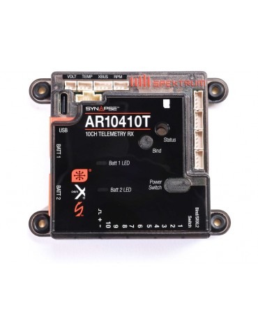 Spektrum receiver AR10410T 10CH PowerSafe w/ telemetry