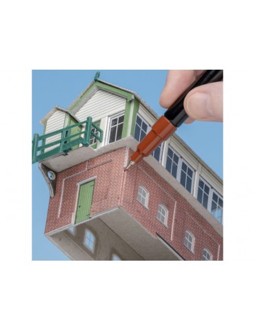 Modelcraft Weathering Paint Marker – 7 žymeklių rinkinys modeliavimo detalėms