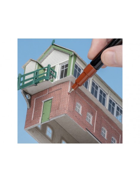 Modelcraft Weathering Paint Marker – 7 žymeklių rinkinys modeliavimo detalėms