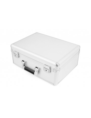 Aluminium case for transmitter and accessories