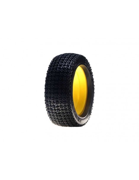 Losi 1/8 Digits G2 Buggy Tire with Insert, Red (2)