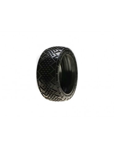 Losi 1/8 BK Bar G2 Buggy Tire w/Inserts, Green (2)