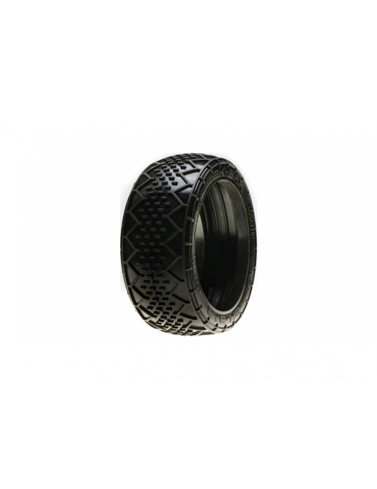 Losi 1/8 BK Bar G2 Buggy Tire w/Inserts, Green (2)