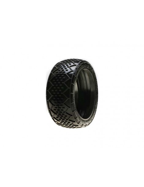 Losi 1/8 BK Bar G2 Buggy Tire w/Inserts, Green (2)