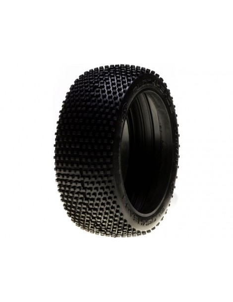 Losi 1/8 Blockhead G2 Buggy Tire w/ Inserts, Red (2)