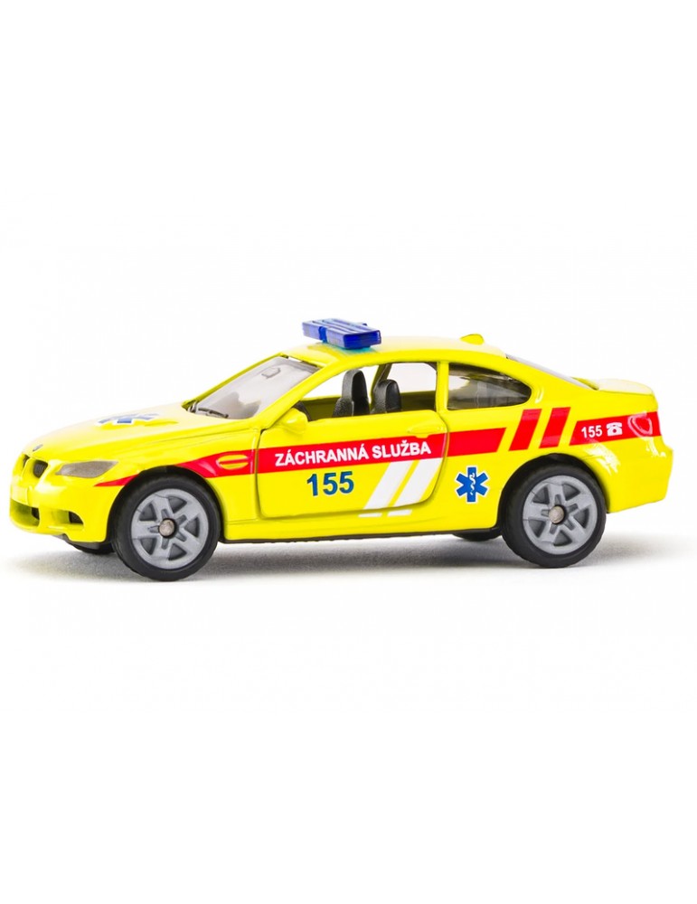 SIKU greitosios pagalbos 3 automobilių rinkinys (Čekijos versija)