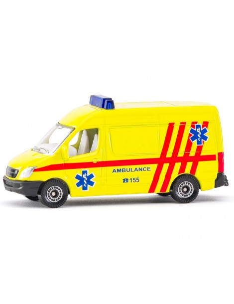 SIKU greitosios pagalbos 3 automobilių rinkinys (Čekijos versija)