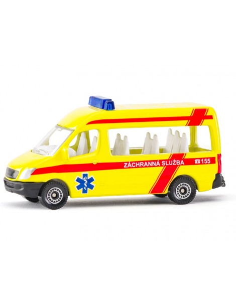 SIKU greitosios pagalbos 3 automobilių rinkinys (Čekijos versija)