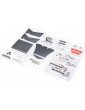 Axial Body Panel Set, Aluminum: Gilamon AXP8