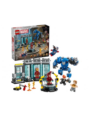 LEGO Marvel - Geležinio žmogaus laboratorija: šarvų kambarys