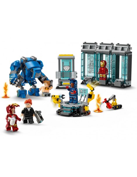 LEGO Marvel - Geležinio žmogaus laboratorija: šarvų kambarys