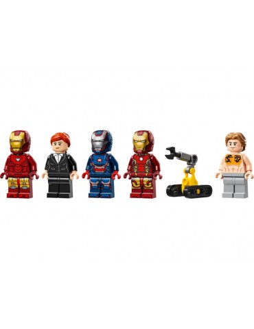LEGO Marvel - Geležinio žmogaus laboratorija: šarvų kambarys