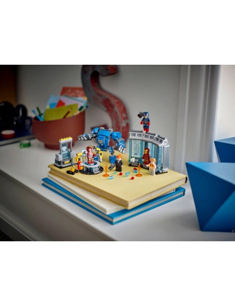 LEGO Marvel - Geležinio žmogaus laboratorija: šarvų kambarys