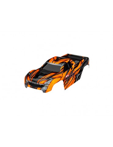 Traxxas Body, Mini Maxx, orange