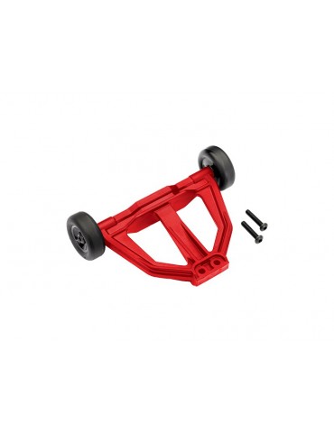 Traxxas Wheelie bar, red (assembled)
