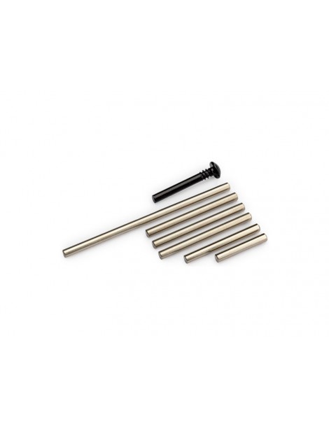 Traxxas Suspension pin set, rear (hardened steel)