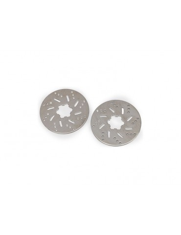 Traxxas Brake disc, front (82mm) (stainless steel) (2)