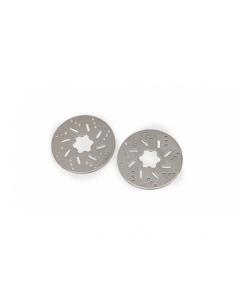 Traxxas Brake disc, front (82mm) (stainless steel) (2)