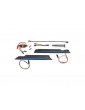 Traxxas LED light kit, blue, complete (underbody)