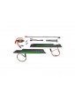 Traxxas LED light kit, green, complete (underbody)