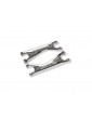 Traxxas Suspension arms, chrome, upper HD (2)