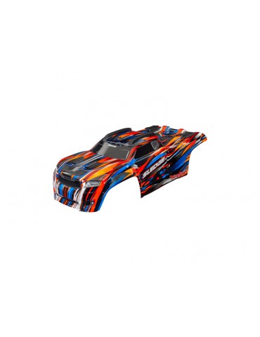 Traxxas kėbulas, Sledge, oranžinis (dažytas, lipdukai užklijuoti)