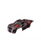 Traxxas Body, Sledge, red (painted, decals applied)