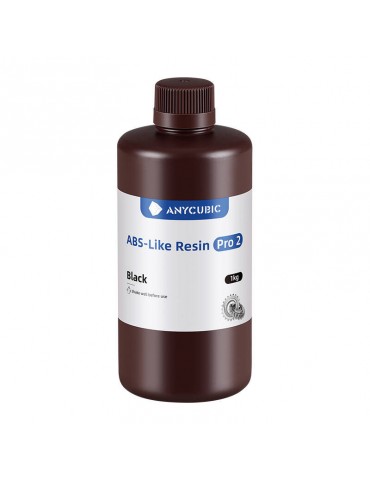 Derva 3D spausdinimui AnyCubic ABS-Like derva Pro 2 (juoda) - CyborgShop